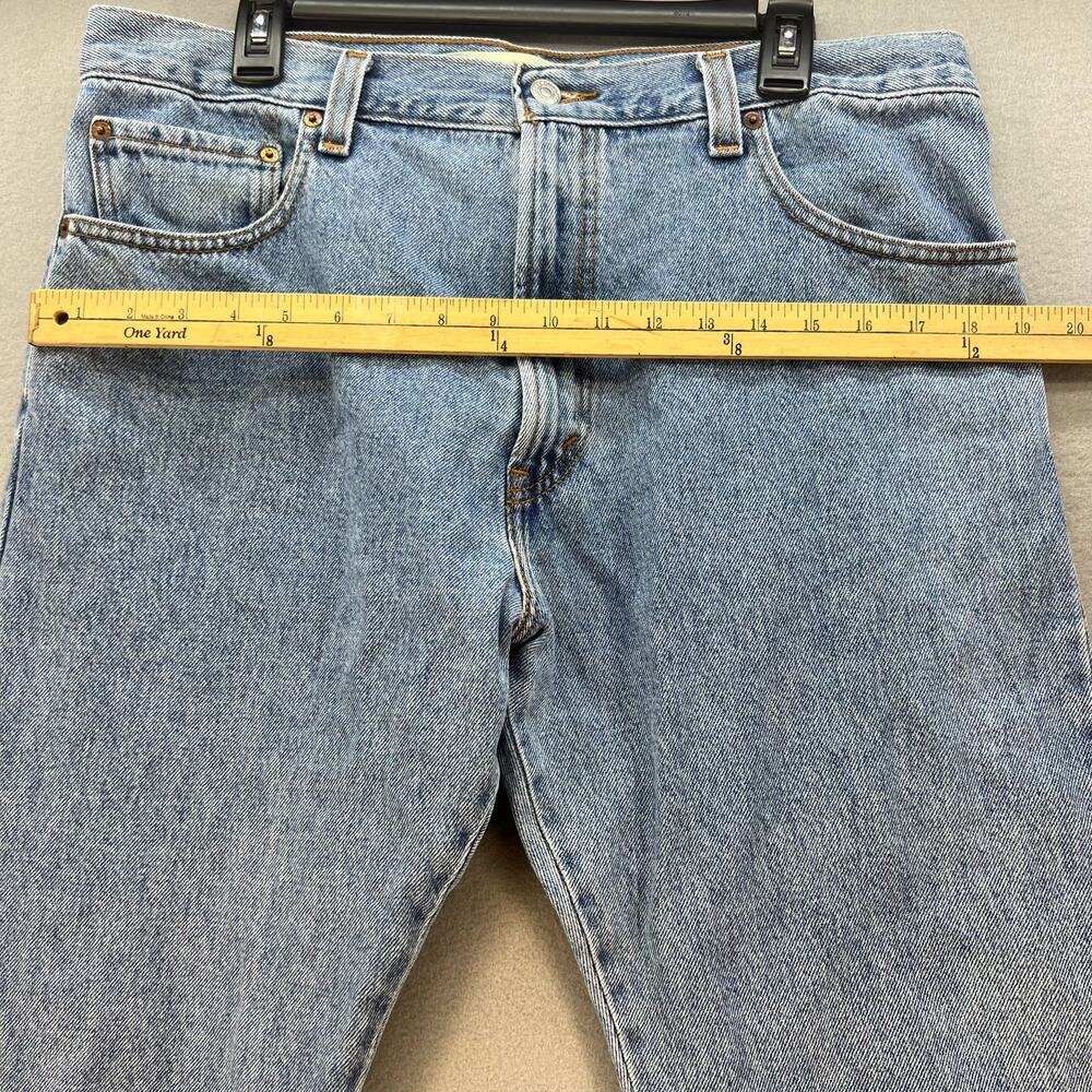 Levi's 517 Jeans Men's 36X30 Blue Bootcut Medium Wash Classic Normcore - Picture 3 of 15